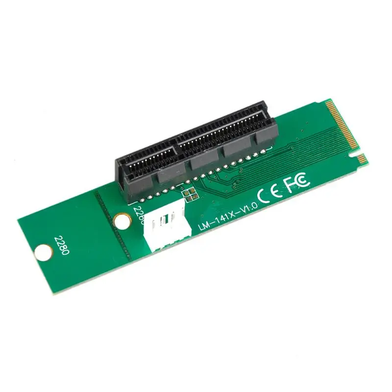 2 шт./компл. M.2 NGFF SSD штекер на PCI Express E 4X гнездовой конвертер адаптер карта m2