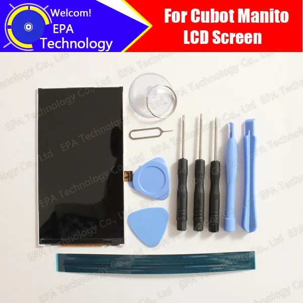 

Cubot Manito LCD Screen Display Original New Tested Top Quality Replacement LCD Display For Manito+tools+adhesive