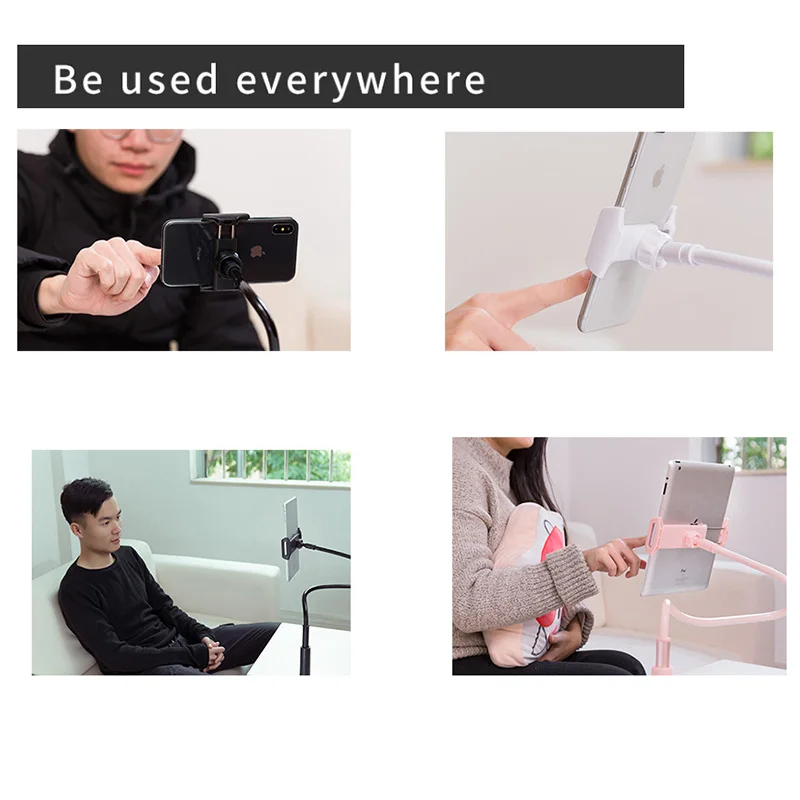 LINGCHEN Universal Stand Holder For Tablet Flexible Mount Holder For iPad With Long Arms Adjust Sta