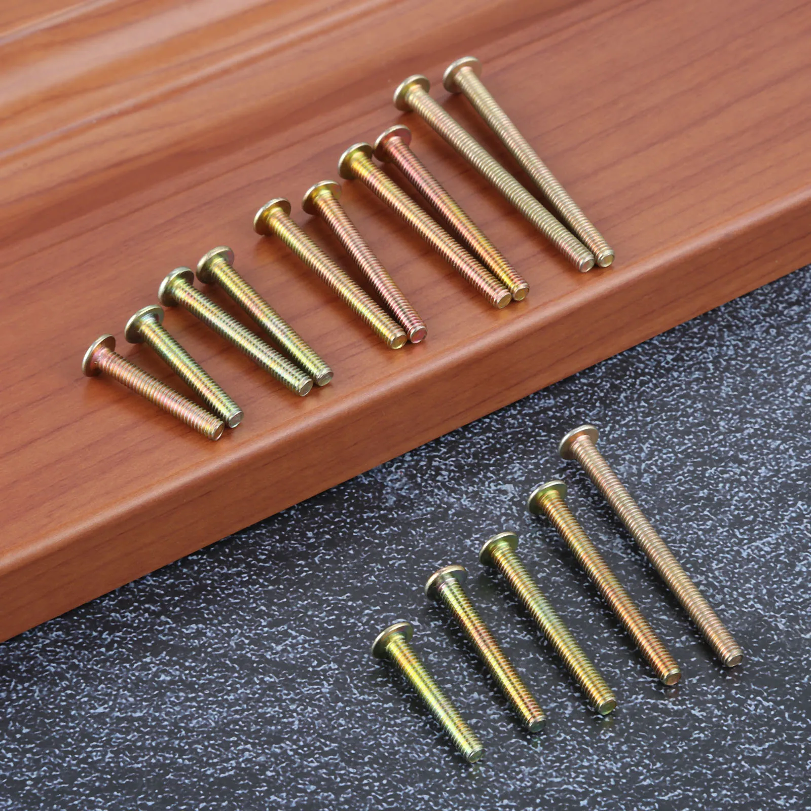 DRELD 10 قطع M4 مسامير مقبض مسامير الأثاث السحابة الترباس الأجهزة M4 * 25 ملليمتر/30 ملليمتر/35 ملليمتر/40 ملليمتر/45 ملليمتر طول
