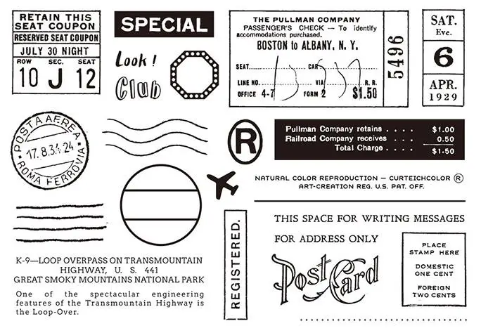 

CLEAR STAMP Postcard DIY Scrapbook Card album paper craft silicon rubber roller transparent stamps 125