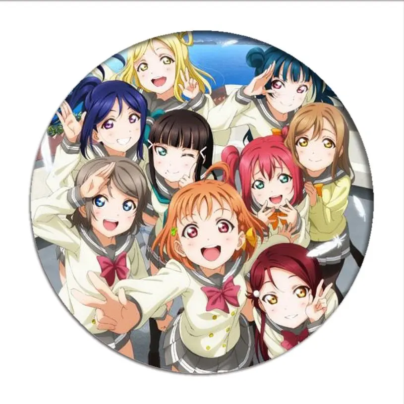 1 шт. Значки для косплея Love Live Sunshine LL Takami Chika брошь на булавке значок коллекции Tsushima