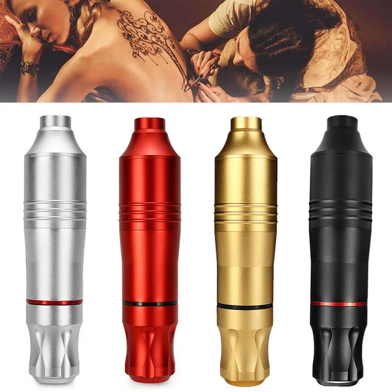 1pcs Tattoo Machine Pen Permanent Makeup Strong Quiet Motor Supply Equipment Body Arts tattoo supplier | Красота и здоровье