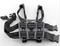 4 in 1 Tactical Military Gun Holster Pouch Hunting Molle Pistol Drop Leg Thigh