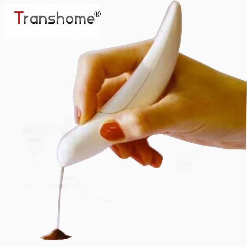 Transhome электрическая ручка для латте украшение кофейного торта резьбы на кофе
