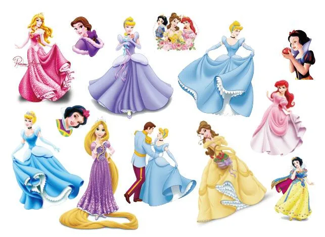 

Waterproof Temporary Fake Tattoo Stickers Cute Princess Girls Cartoon Design Kids Child Body Art Make Up Tools