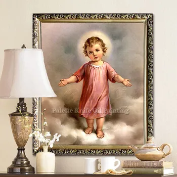 

Jesus Christ Jesus Canvas Posters and Prints Wall Art Pictures for living room Home Decor cuadros decoracion Oil painting 62