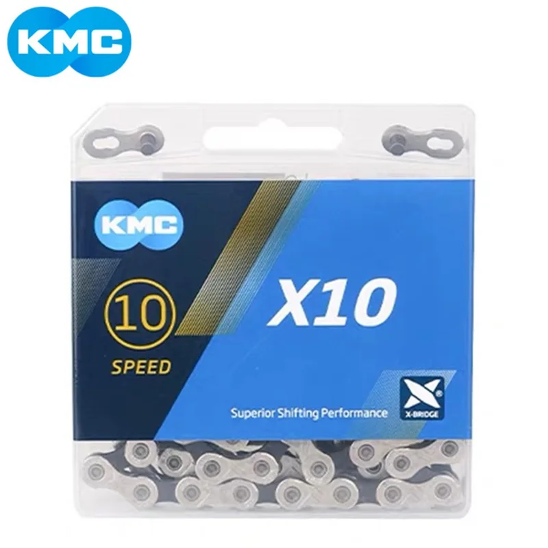 

KMC X10 X10.93 MTB Road Bike Chain 116L 10 Speed Bicycle Chain Magic Button Mountain With Original box for Shimano/SRAM