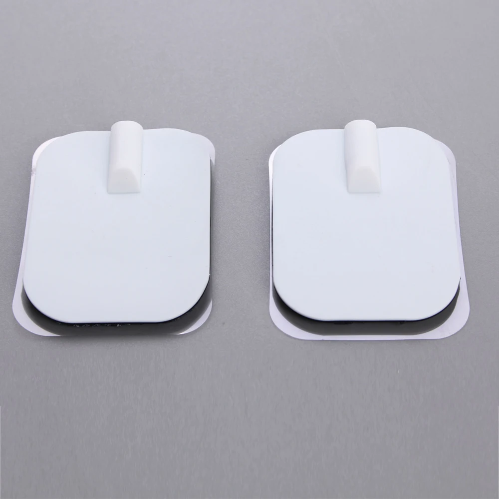 2pcs/pair Electrodes for Myostimulator Tens Machine Adhensive Gel Pads Physiotherapy Therapy Patches Slimming Massager Gel Pad