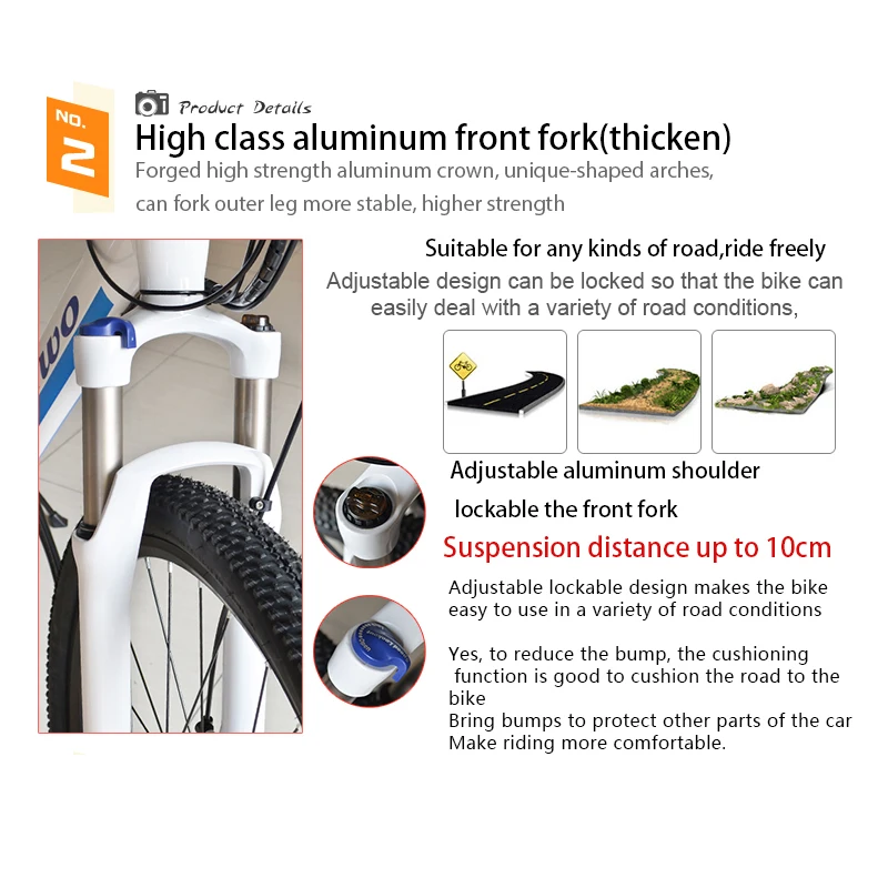 Best G Two 2018 new 26inch 27Speed Electric Bike Powerful Electric Mountain Bike Lithium Battery 250W 350W 48V  eBike  Electric MTB 5
