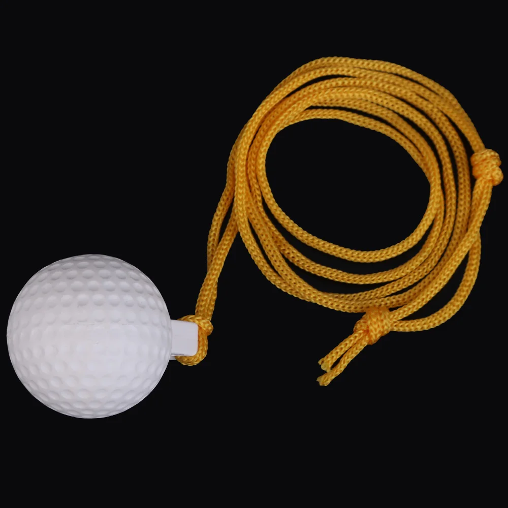 Golf Solid Swing Trainers Ball Golf Swinger Practice with String New