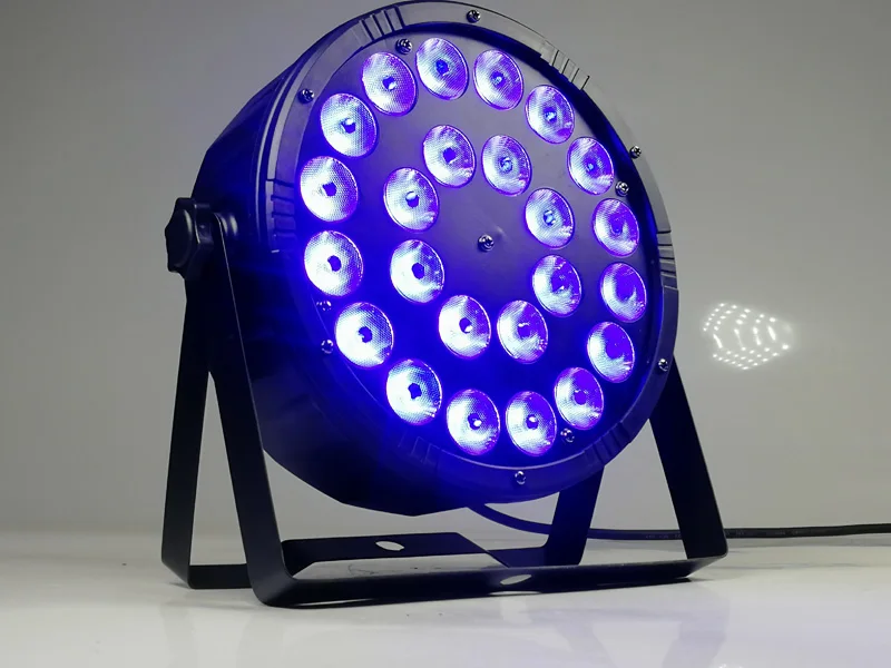 4 шт./24x12 Вт светодиодный PAR прожектор RGBW в 1 Light s/диско светильник s dmx512 control wash stage par