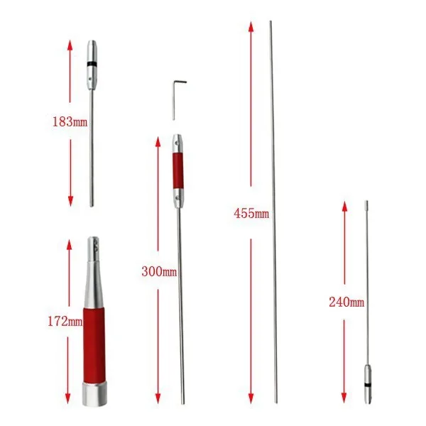 Мобильная антенна для Wouxun TYT Baofeng Kenwood мобильное радио VHF/UHF два диапазона 150 Вт 4 3/6 8
