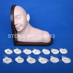 Расширенный человеческое ухо модель экспертиза обучение, 14 шт. ухо инспекции симулятор