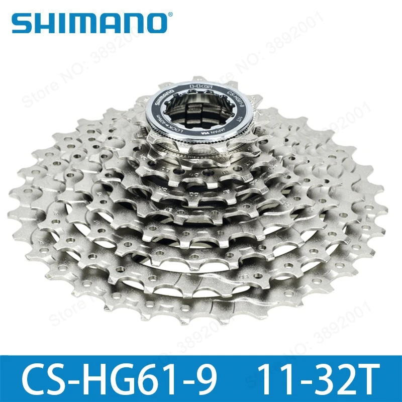 

New SLX Deore CS-HG61-9 Speed MTB 11-32T Cassette Freewheel