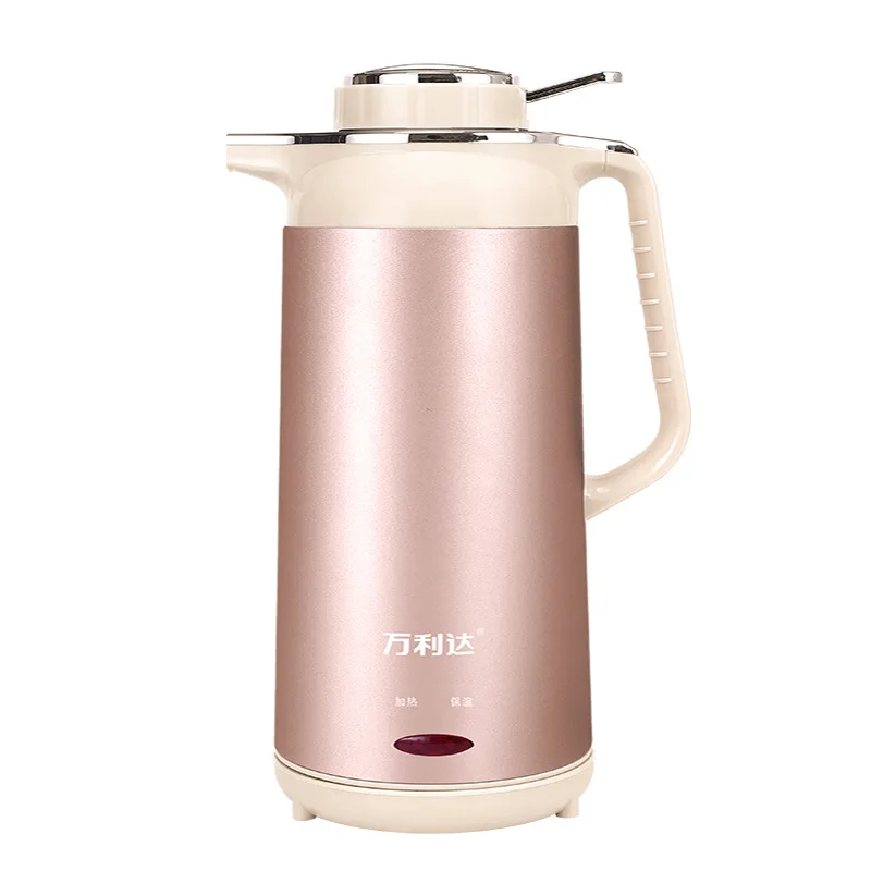 

Factory direct sales stainless steel electric kettle small appliance kettle double heat preservation kettle quick kettle gifts