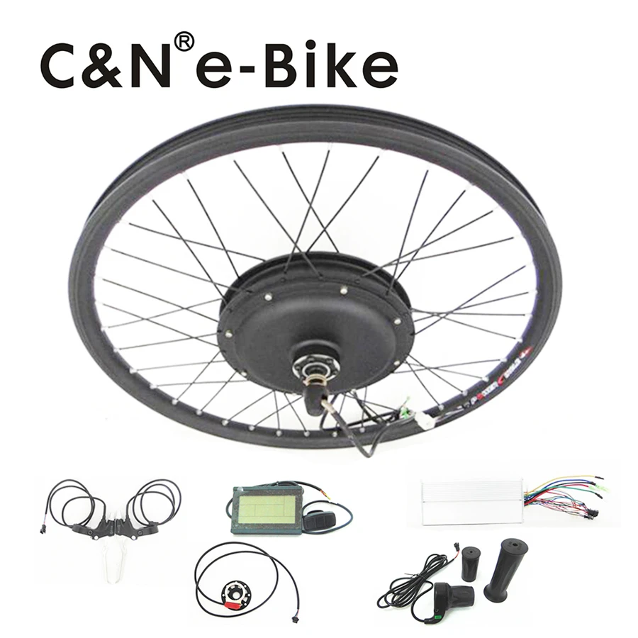 

NEW lcd3 display in kit ! 1500w electric bike conversion kit rear wheel kit with LCD