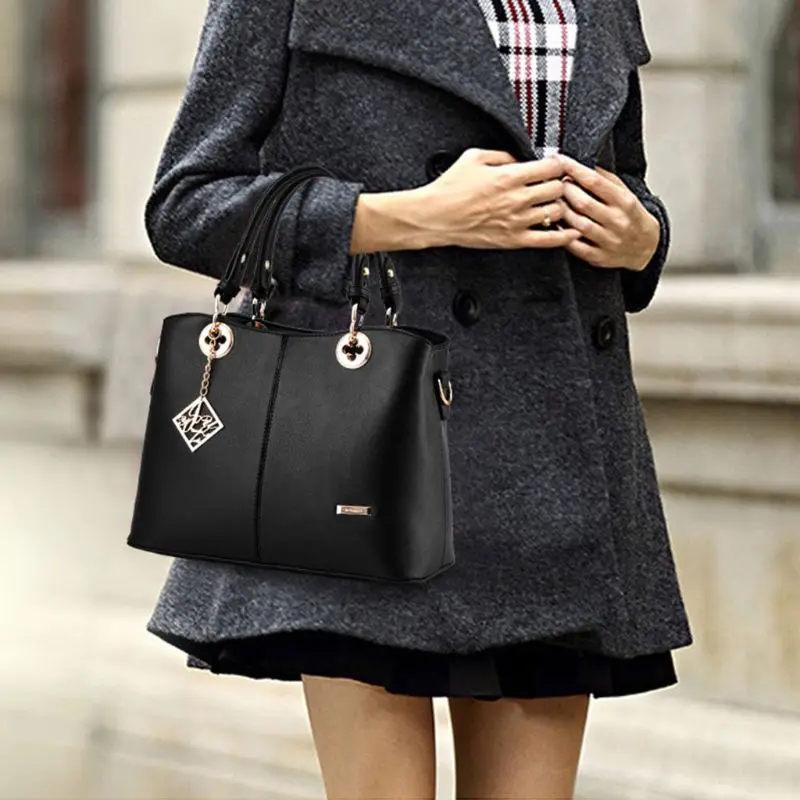 Tote Borsa Crossbody Profondo Di Dell'unità Donne hp Elaborazione azzurro Spalla Satchel Qualità borgogna Cuoio Borse Della Delle Alta Maniglia Nero Del Superiore Il Sacchetto FnrzgPF7