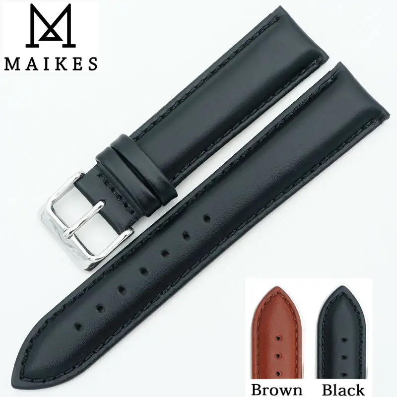 MAIKES ремешок для часов 18 мм/20 мм/22 мм/24 мм Новый высокое качество браслет ремень из
