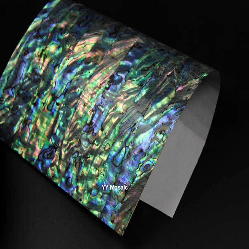 

3A Imported New Zealand Abalone Colorful Shell Decorative Soft Paper Guitar Surface Decoration Self-adhesive Guitar Accessories