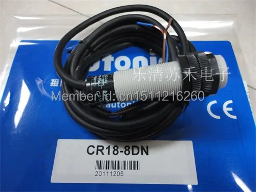 

Capacitive proximity switch cr18-8dn autonics free shipping AC DC flush or non-flush type
