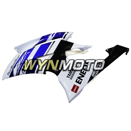 Впрыска ABS пластик Полный обтекатели для Yamaha YZF R6 год 2008- 08-15 16 мотоцикл комплект обтекателей сине-белые черный