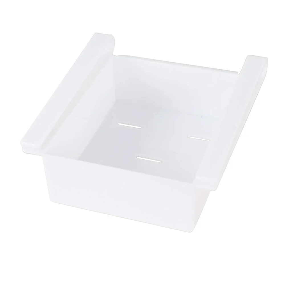 

Fridge Storage Rack Layer Partition Refrigerator Holder Food Fresh Crisper Rack Container Storage Box Holder Kitchen Supplies