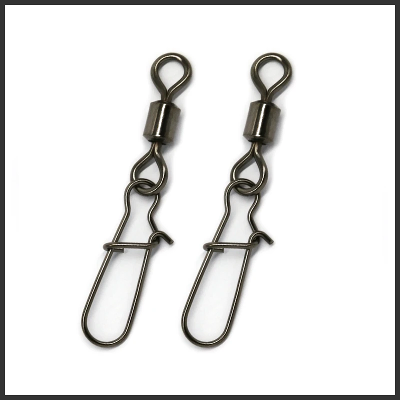 Buy 200pcs Rolling Swivel With Nice Snap Fishing