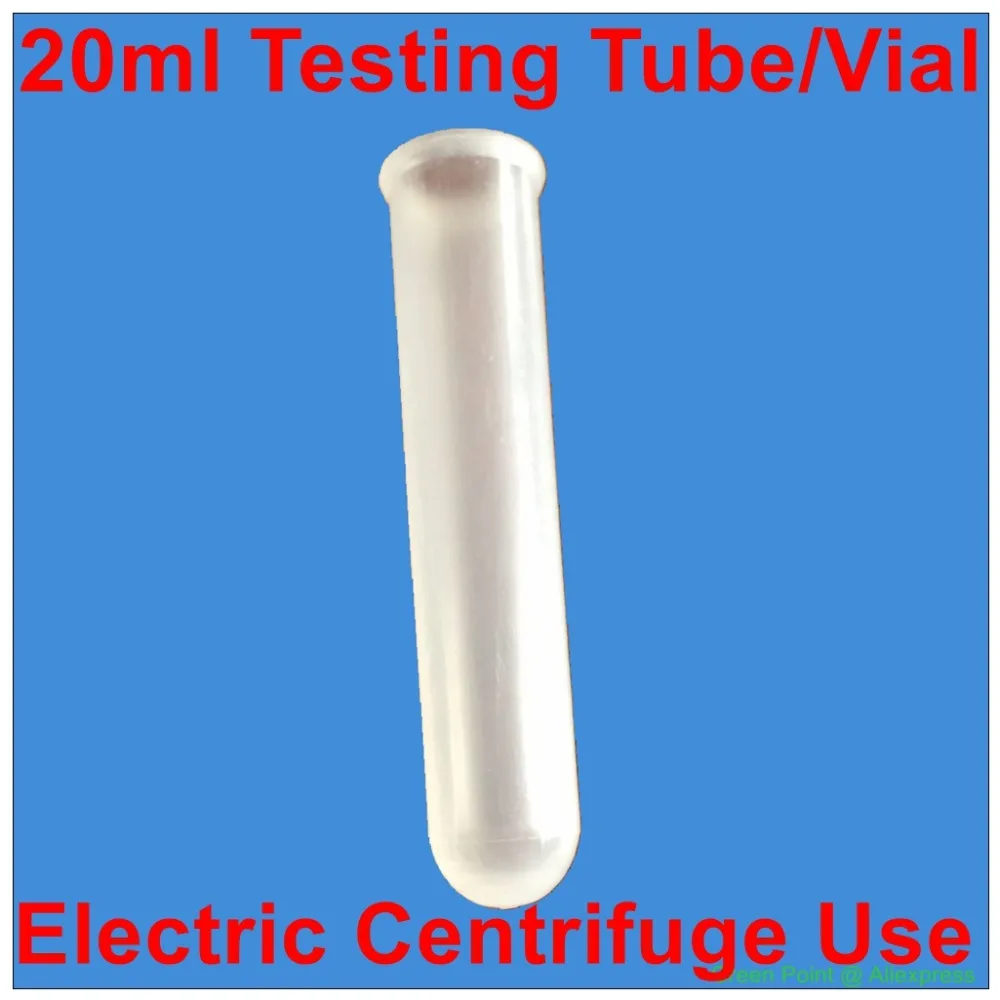 

20ml Electric Centrifuge Testing Tube Medical Lab Centrifuge Vial Laboratory Centrifuge Plastic Vial Tube