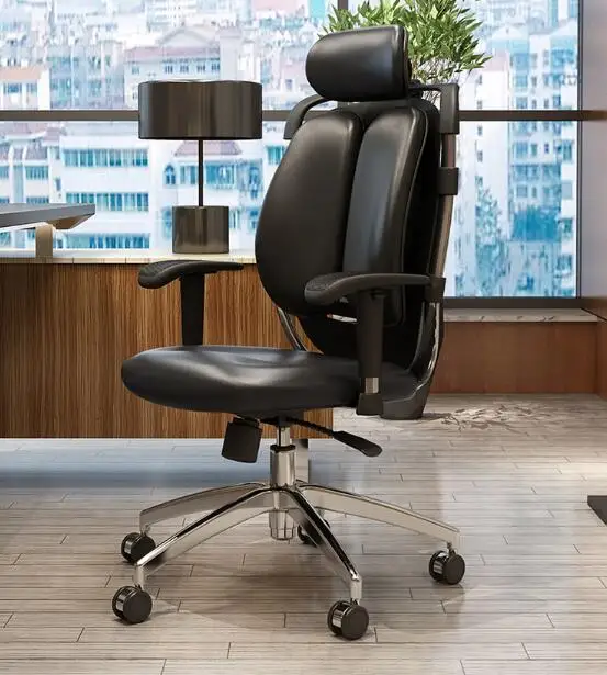 Ergonomic computer chair home double back chair ergonomic office chair swivel chair electronic sports chair.