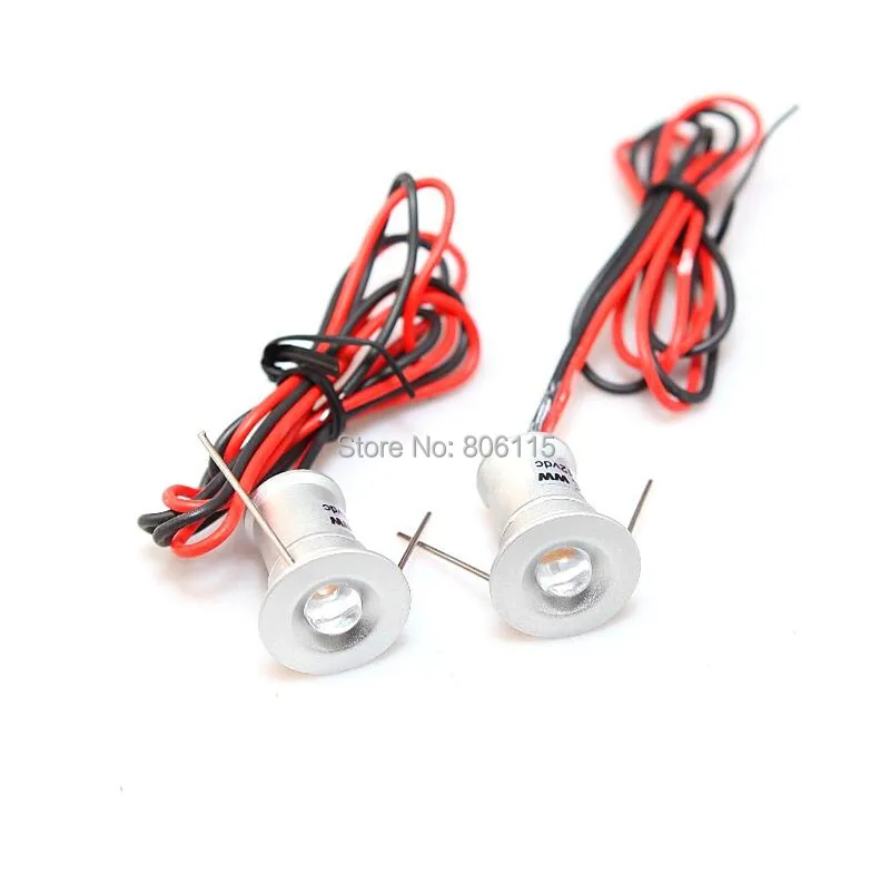 

1W DC12V Mini LED Downlights LED Under Cabinet Light for home/commercial Stars lamps 1W LED Spotlights Warm White Cold White