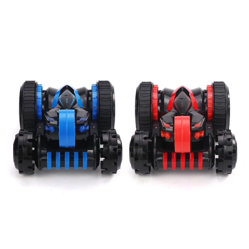 

JJRC RC 2.4G 360 Degree Flip Double-sided Stunt Rolling Drift Roll Car Buggy Six-channel Five-wheel Deformation Vehicle Toy Gift