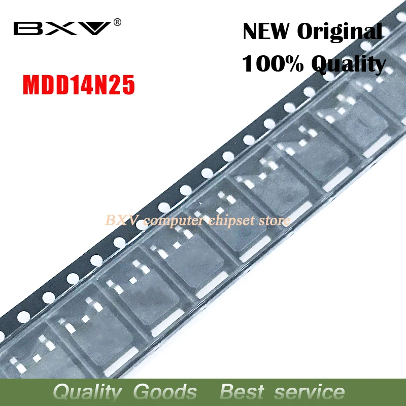 

10pcs/lot MDD14N25 14N25 MOS TO-252 original authentic