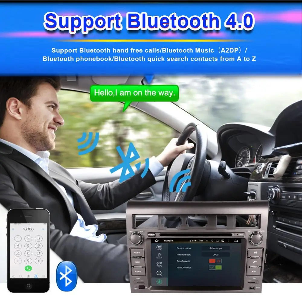 Excellent 4GB RAM Android 8.0 Octa Core Car Radio Stereo GPS Navigation For Kia Opirus 2007- Multimedia Player Head Unit Bluetooth WIFI 4
