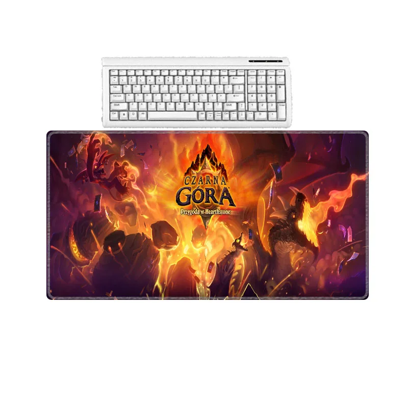 XGZ резиновая большая игра Hearthstone коврик для мыши 400X900X4MMXXL клавиатура Игры ноутбук для геймеров коврики для мыши для сюрприза Ведьмак коврики