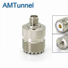 SMA Fmale к SL16 разъем UHF SL16 коаксиальный адаптер конвертер 1 pc гнездо SMA разъем UHF радиочастотный коаксиальный разъем