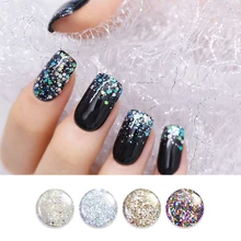 BORN PRETTY 6 мл с голографическим блеском лак для ногтей лазерные сверкающие узоры для ногтей с блестками лак блестящий красочный Маникюр DIY