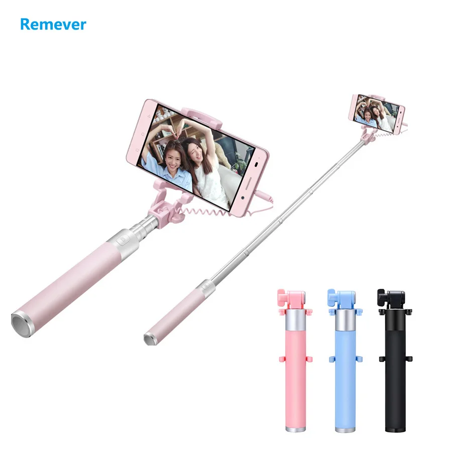 

Portable Extendable Monopod for Iphone 6 6s 7 Mini selfie stick with phone holder for Phones IOS Android Samsung Huawei Xiaomi