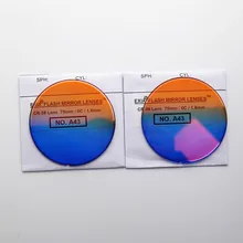 Градиентные цветные солнцезащитные очки с линзами, зеркальные красные покрытия для винтажных очков EXIA OPTICAL A43 Series