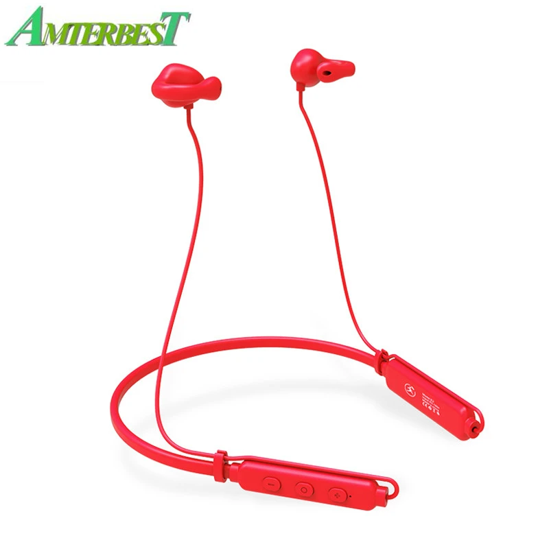 

AMTERBEST E2 Air Conduction Bluetooth Headsets Sport Wireless Clip Ear Bone Earphone Headphone with HD Mic for iPhone xiaomi
