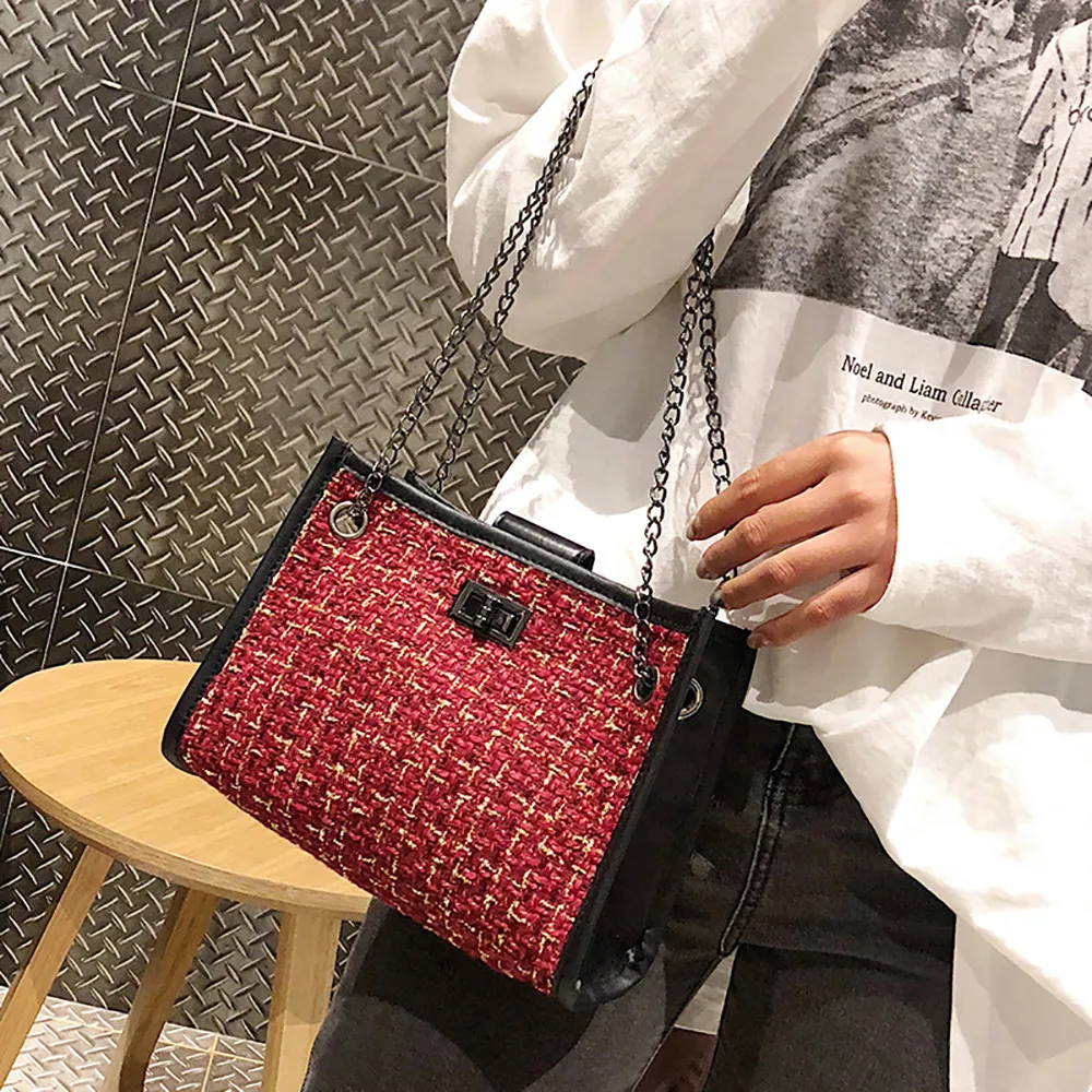 

Shoulder Bag For Women Fashion Vintage Chain Women Messenger Bags Ladies Hand Bags Luxury Handbags Women bolsos mujer