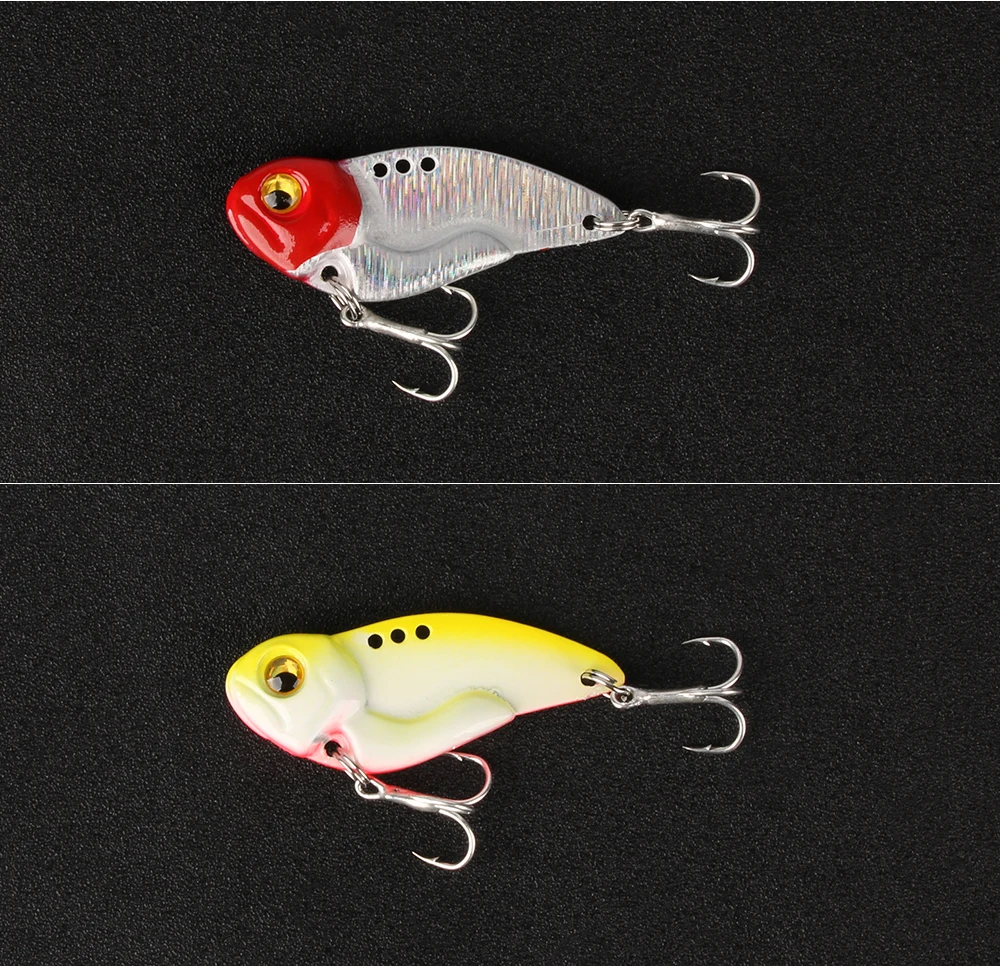 1pcLot Metal Vib Lures Fishing Vibration Bass Artificial Hard Bait Cicada Lure Vibe Sinking Lure, 8g 14g 20g, 5 Colors  (1)