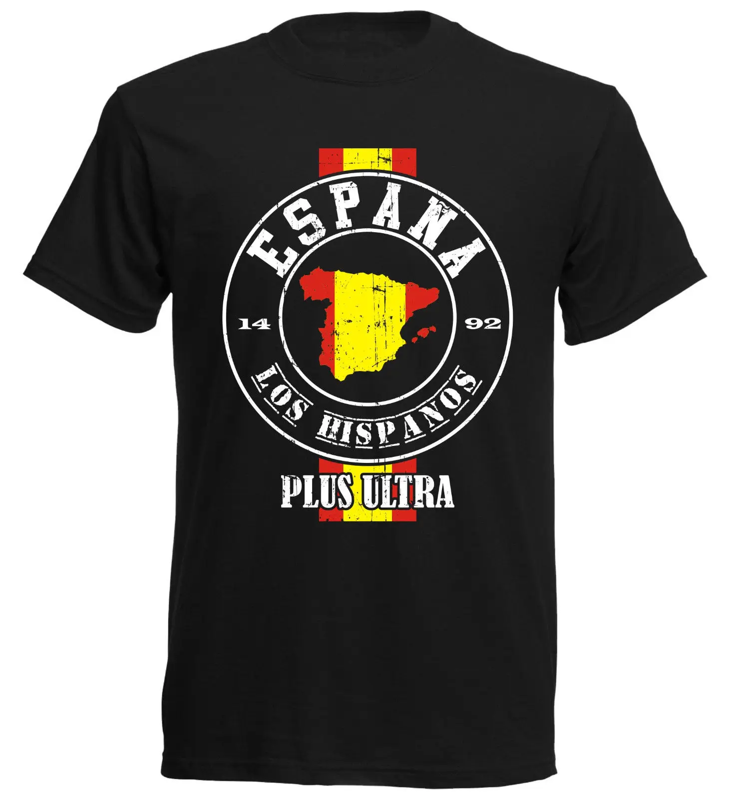 

2019 Fashion Hot sale T-Shirt Spanien SC ESP 8 - WM Circle Spain Tee shirt