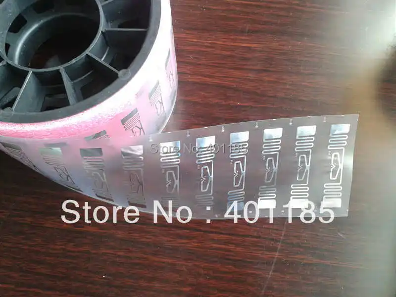 

Impinj E52 UHF RFID dry inlay 860-960MHZ Monza4 915M EPC C1G2 ISO18000-6C can be used to RFID tag and label 1000pcs per roll