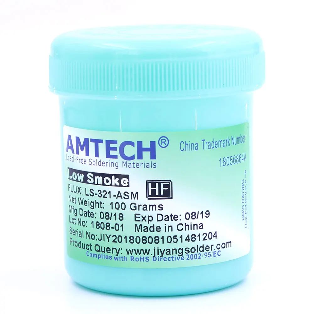 Паяльная паста AMTECH LS-321-ASM 100 г с низким дымовым потоком для SMT BGA Reballing сварочные ремонтные инструменты