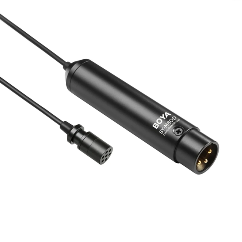 

Bakeey Omni Directional Condenser Clip-On Microphone For Camcorder Audio recorder