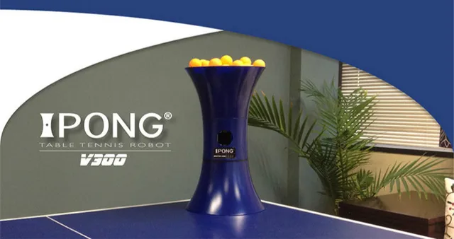 Ipong V300 Table Tennis Robot Training Upgraded Version Of