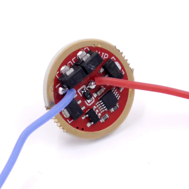 20 мм флейта 10 xamc7135 12xAMC7135 3/5 режимов для Cree XML T6 U3 U2 XPL HI V3 V2 V5 V6