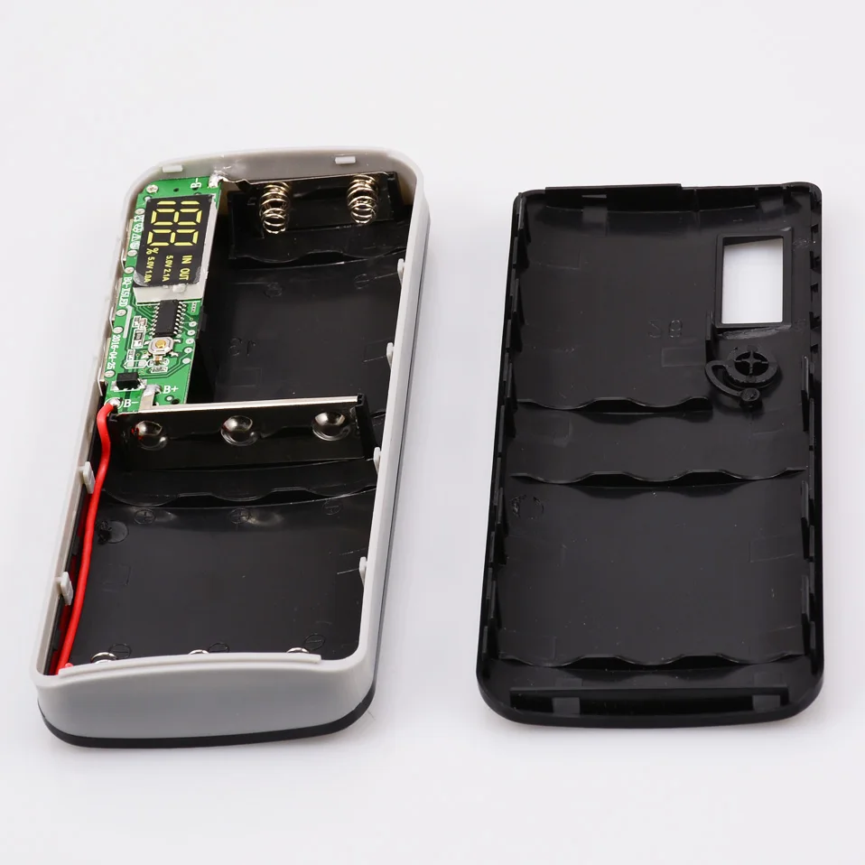 (No Battery)icoque 5V Dual USB 518650 Power Bank Box Poverbank Mobile Phone Charger DIY Shell Case Pover Bank For xiaomi Huawei   (12)