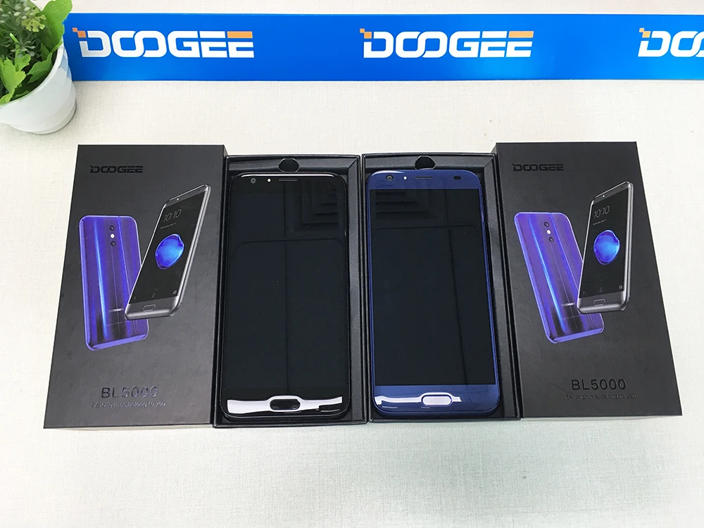DOOGEE BL5000 Android 7,0 12V2A Быстрая зарядка 5050mAh 5,5 ''FHD MTK6750T Восьмиядерный 4 Гб ОЗУ 64 Гб ПЗУ Двойная камера 13,0 МП смартфон